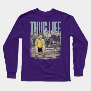 Thug Life Vintage Watercolor Long Sleeve T-Shirt